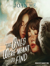 Cover image for The Ones We're Meant to Find